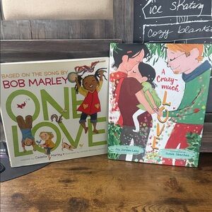 One Love & A Crazy Much Love — Children's Picture Books (Green, Red, White)